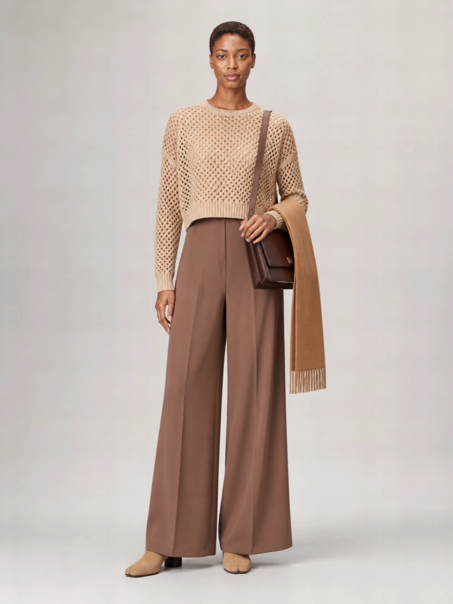 Max Mara Cashmere Fringed Scarf