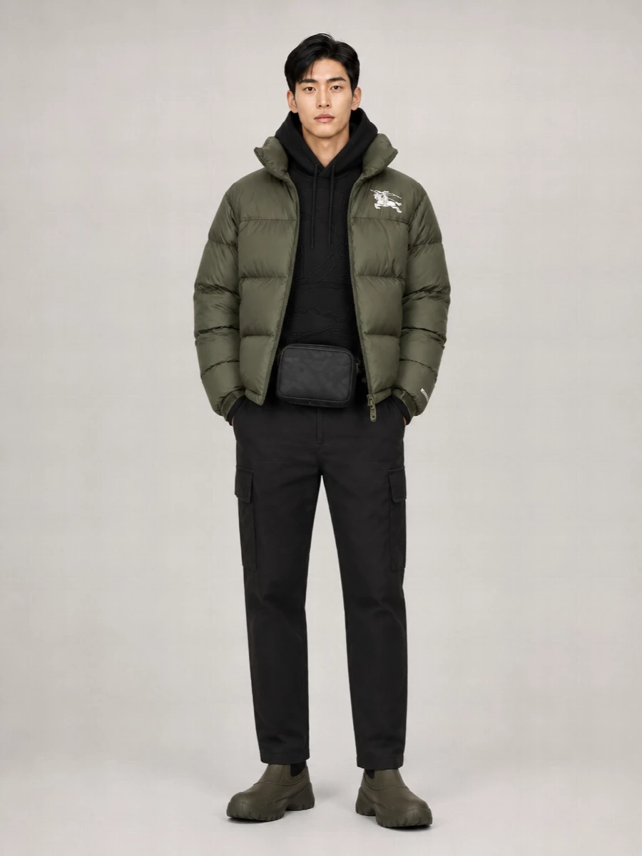 Burberry Highlands Puffer Coat