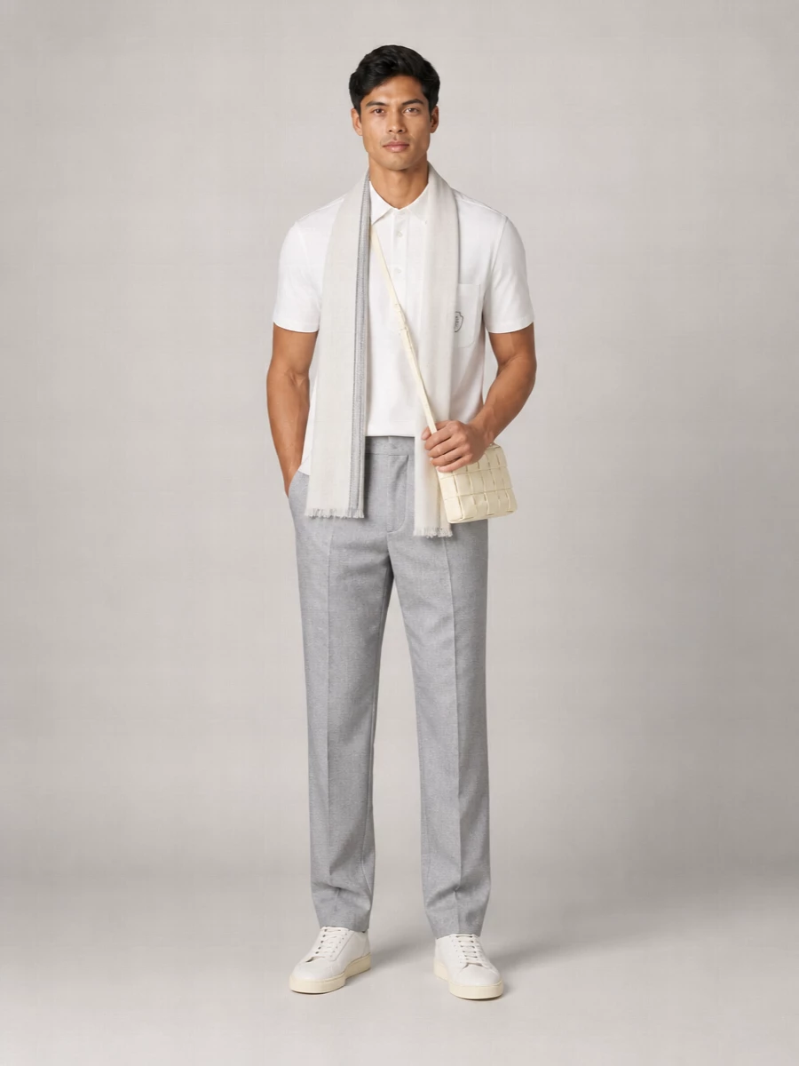 Brunello Cucinelli Short Sleeve Button-Down Collar Shirt