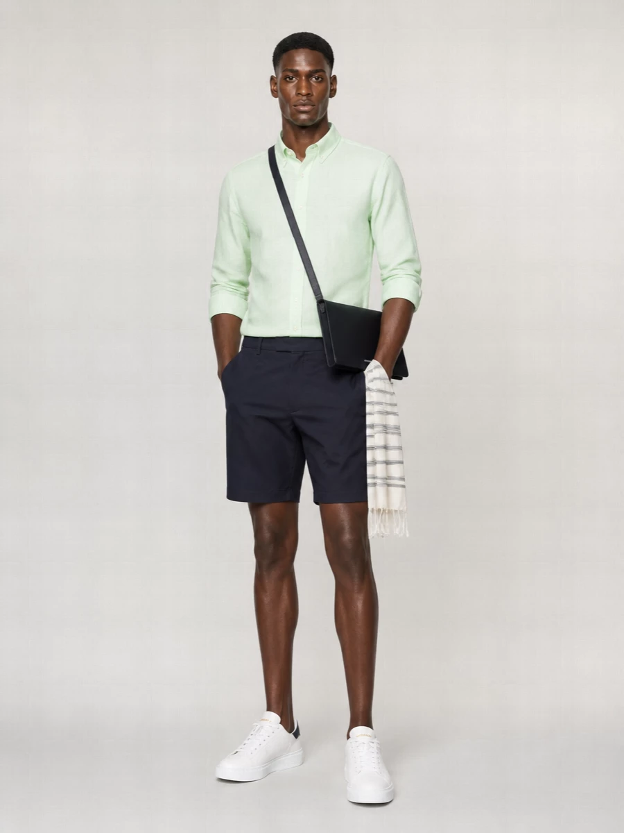Ralph Lauren Linen Long-Sleeve Shirt