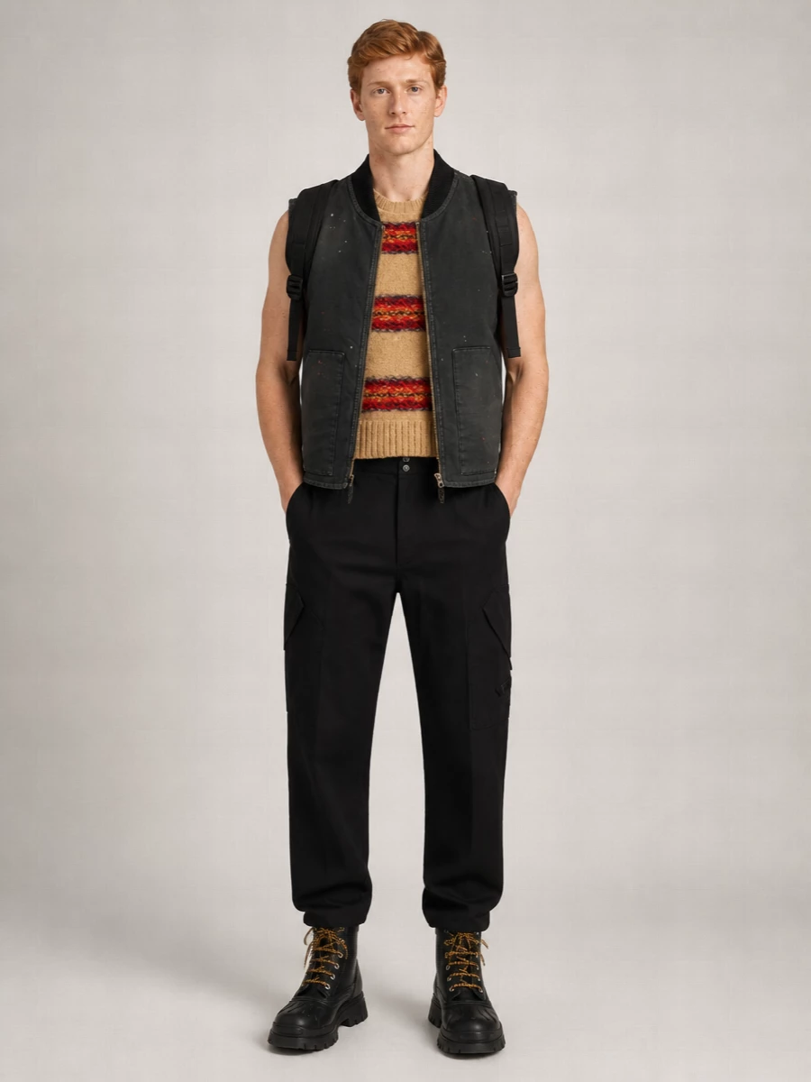 A.p.c. Nylon Trek Backpack