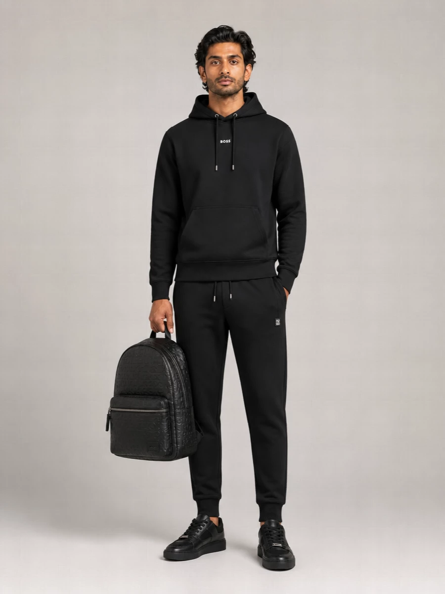 Boss Cotton Hoodie