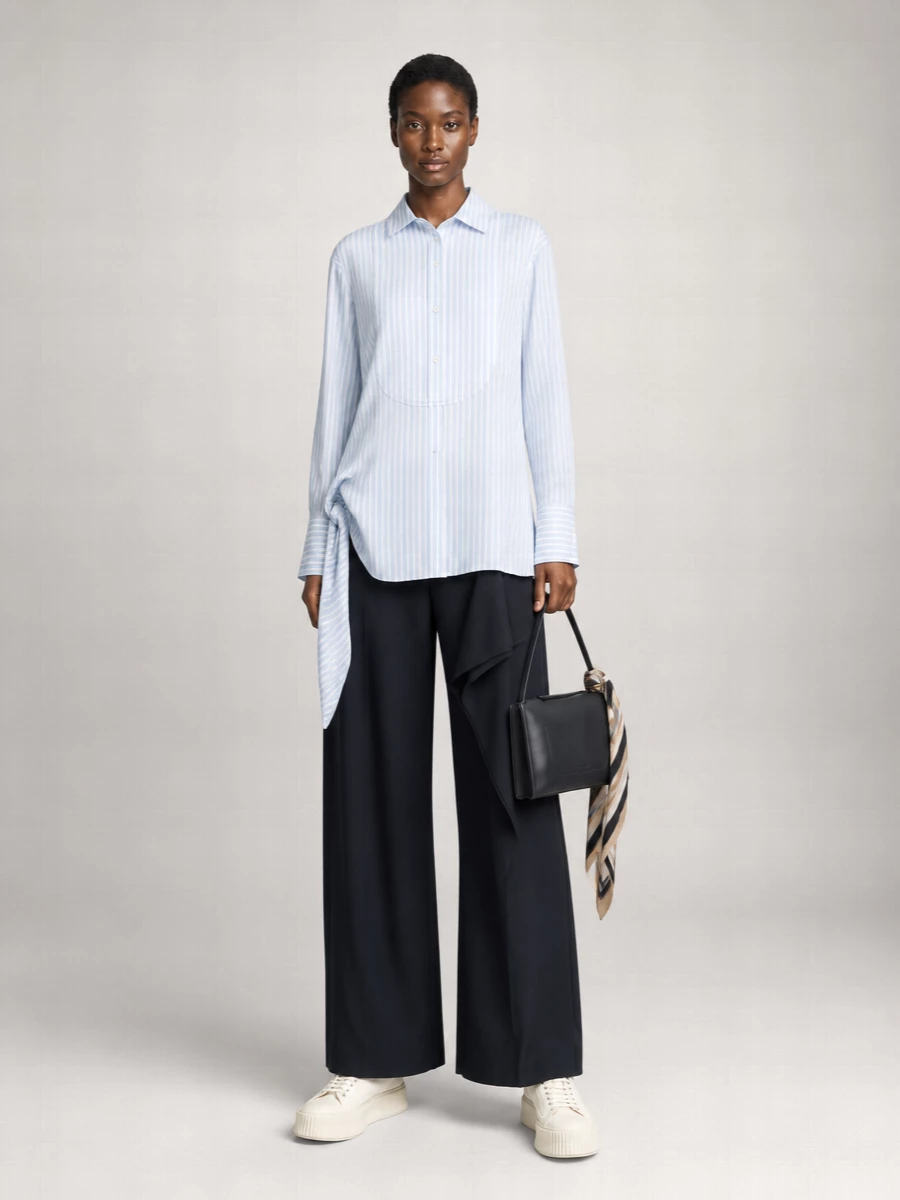 Jw Anderson Cotton Embroidered Shirt Dress