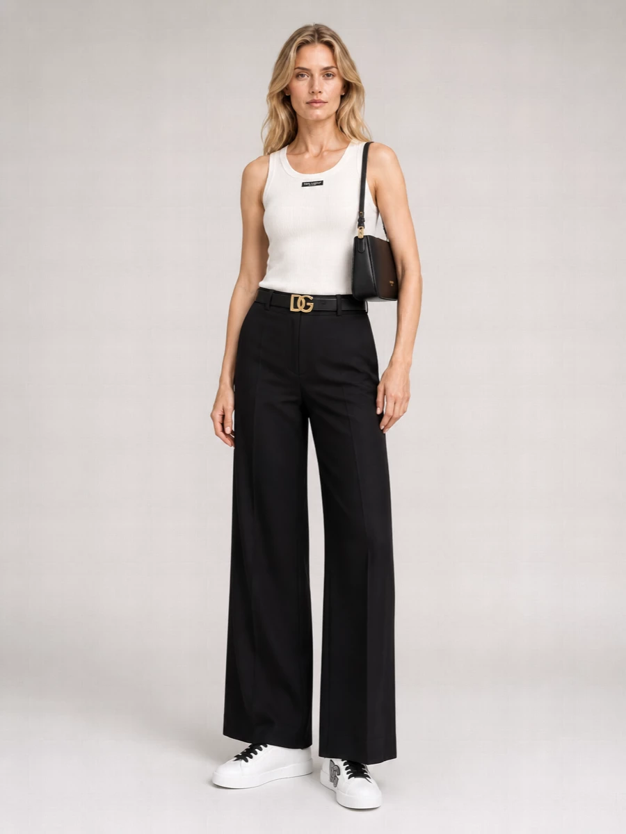 Dolce&Gabbana Cotton Ribbed Tank Top
