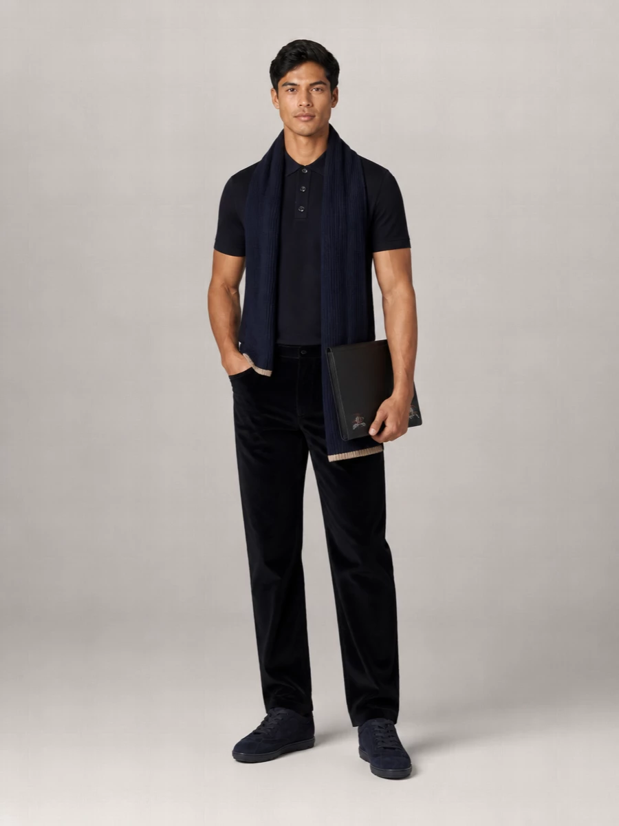 Burberry Wool Polo Shirt
