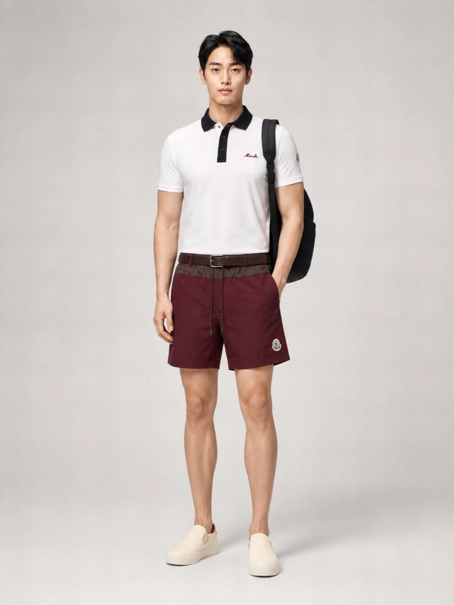 Moncler Nylon Swim Shorts
