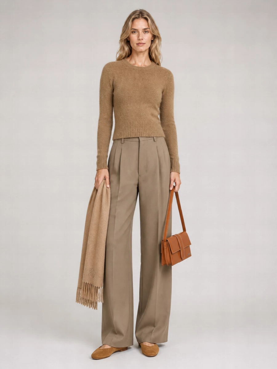 Ami Paris Alpaca Blend Sweater