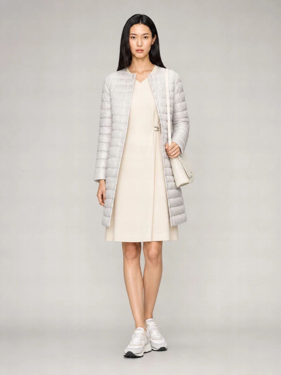 Herno Down Single-Breasted Coat