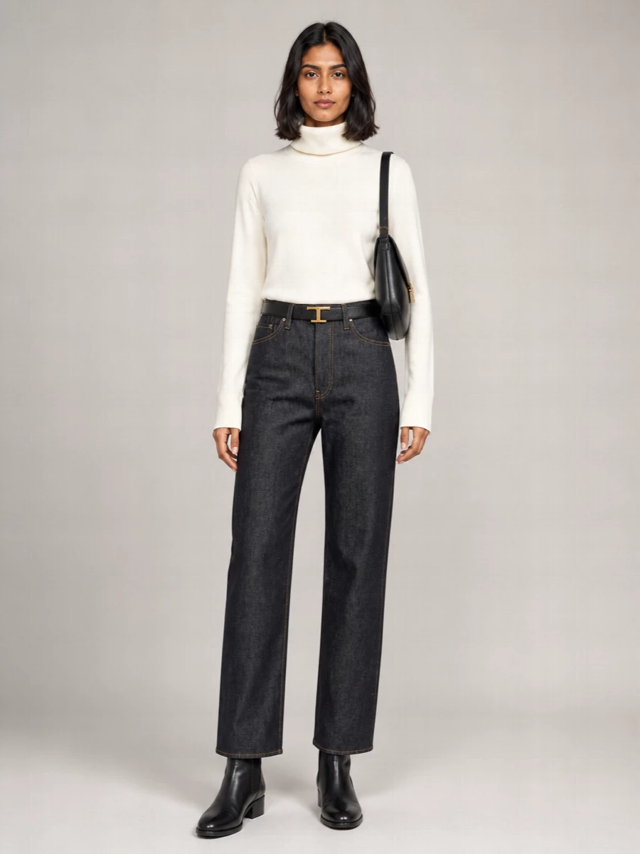 Totême Denim Straight-Leg Jeans