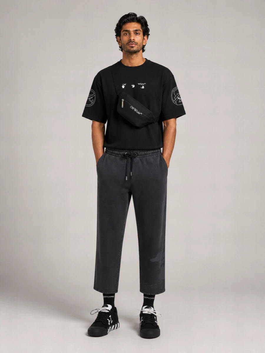 Off-White Cotton T-Shirt