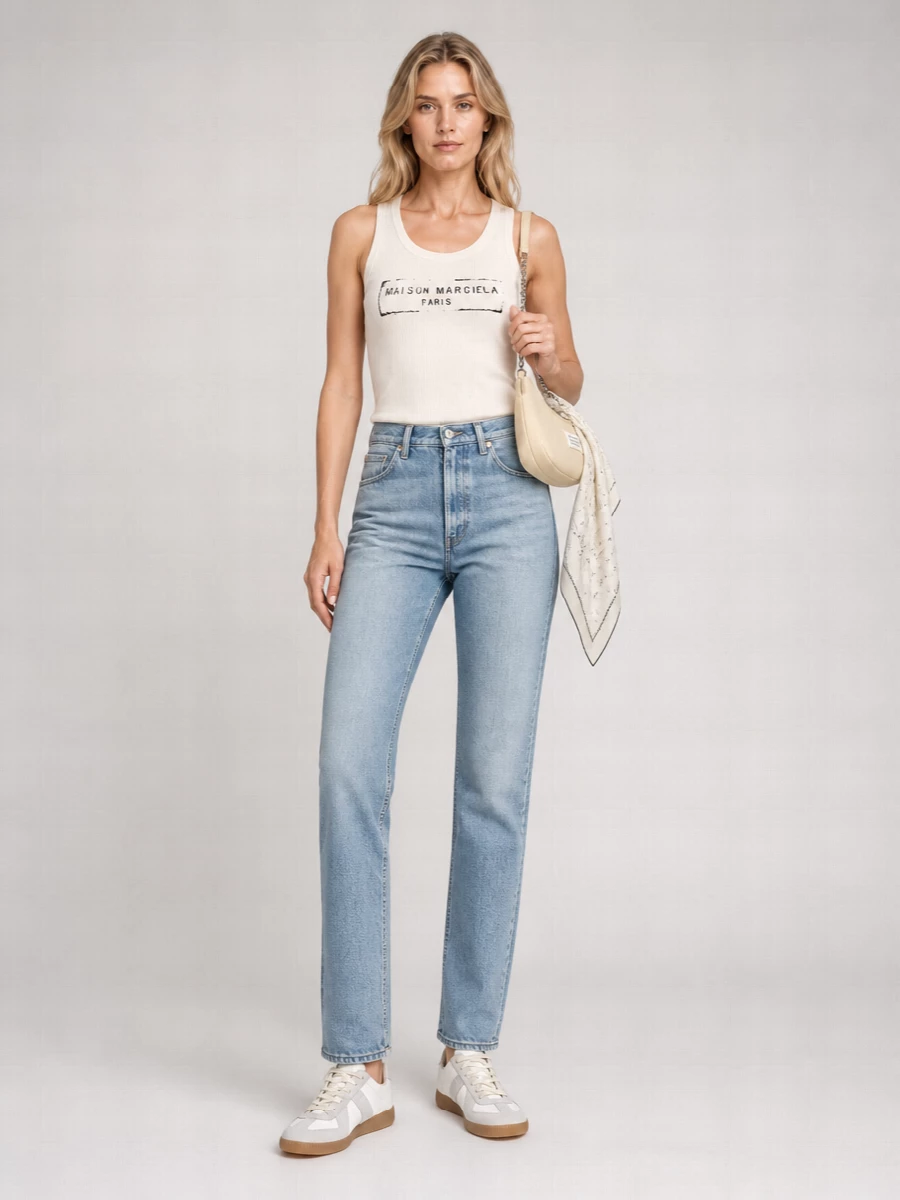 Maison Margiela Logo Tank Top