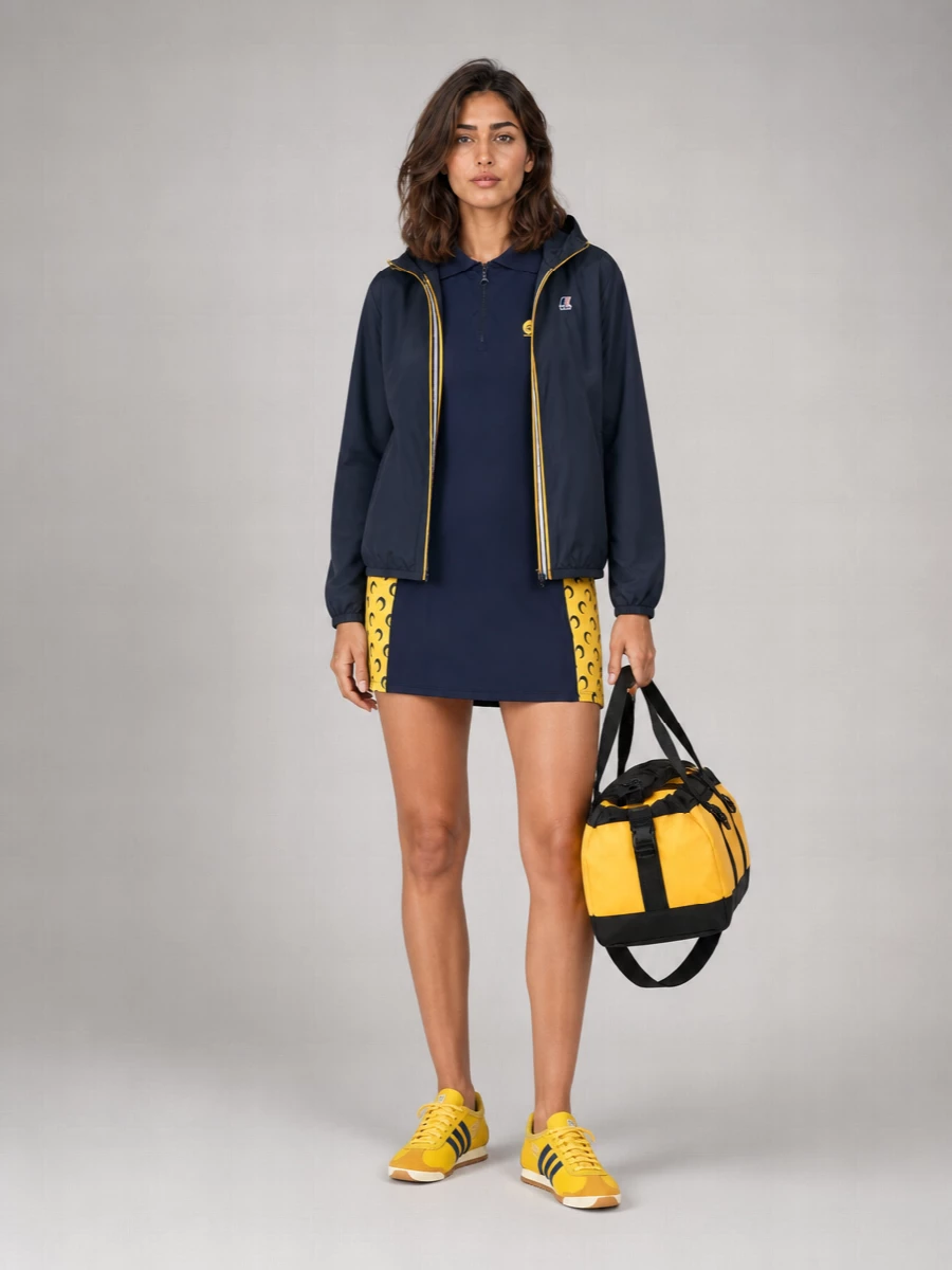 K-Way Hooded Waterproof Jacket