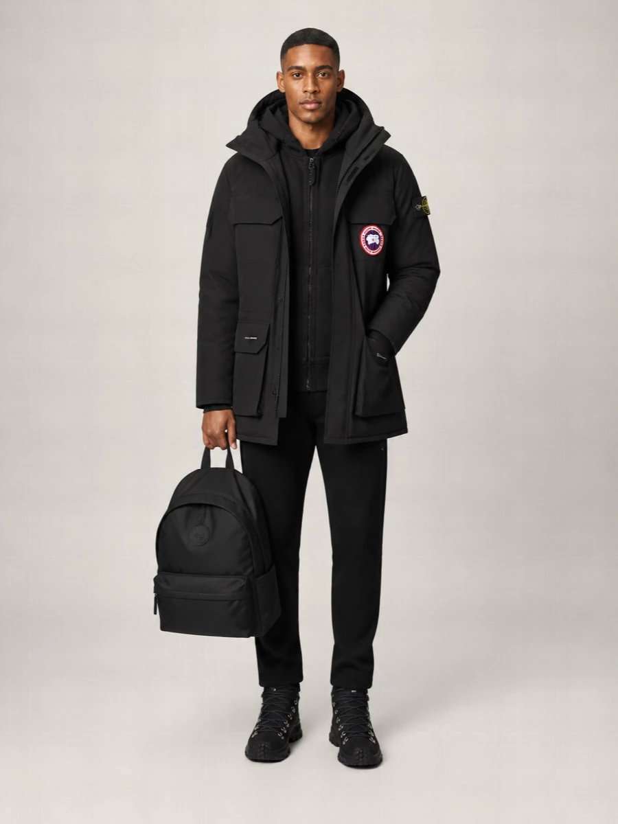 Canada Goose Down Expedition Hooded Puffer Jacket