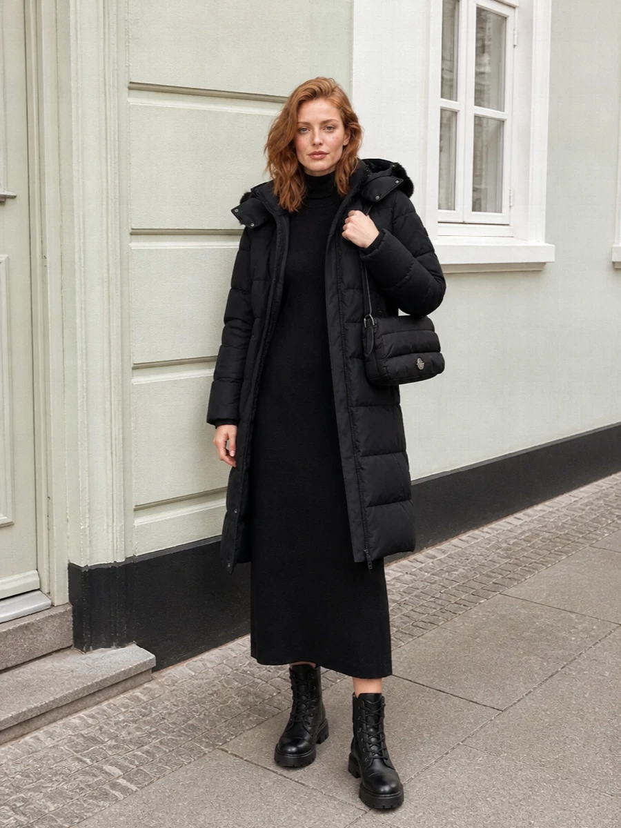 Uma wang knit dress moncler winter boots