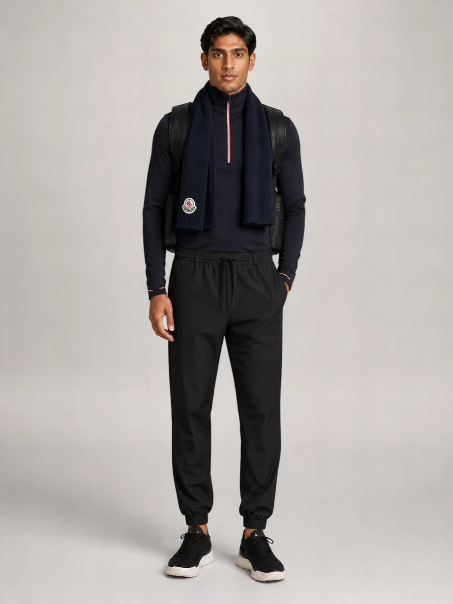 Moncler Grenoble High-Neck Long-Sleeve Base Layer Top