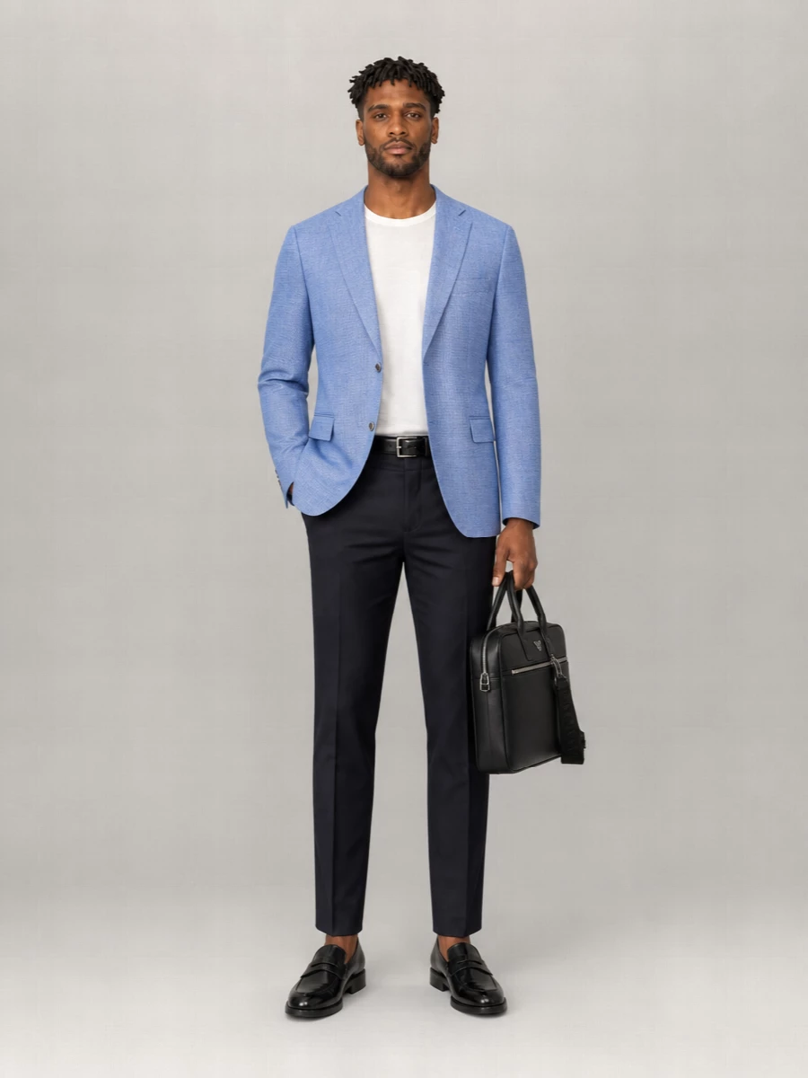 Boss Wool Blend Suit Jacket