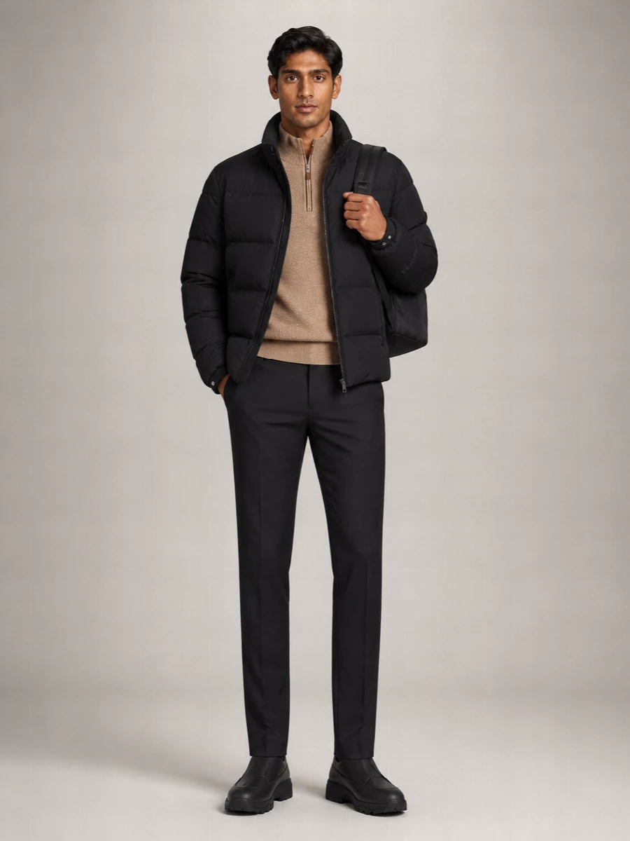 Zegna Leather Slip-On Sneakers