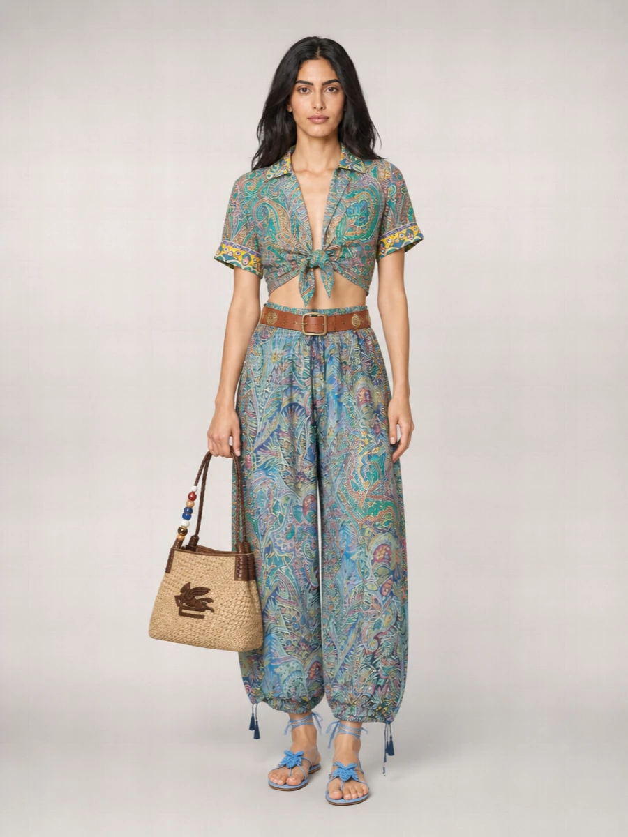 Etro Silk Paisley Shirt