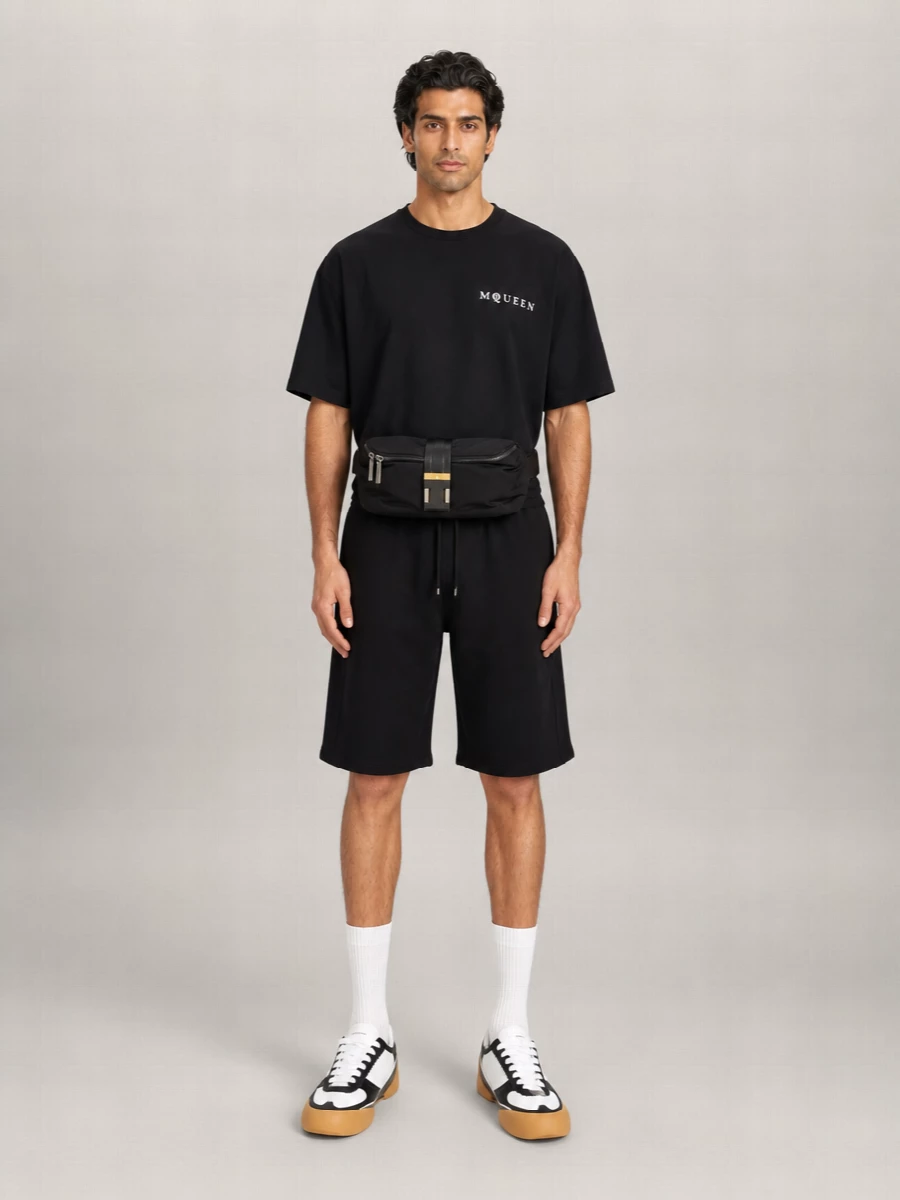 Alexander Mcqueen Leather Oversized Low-Top Sneakers