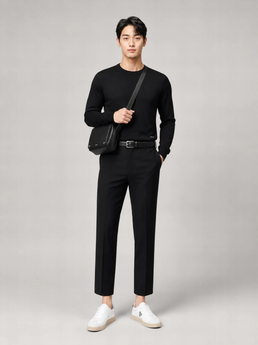 Prada Recycled Silk Sweater With Long Sleeves