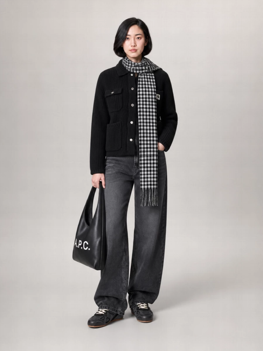 Carhartt Wip Cardigan With Collared Design And Pockets