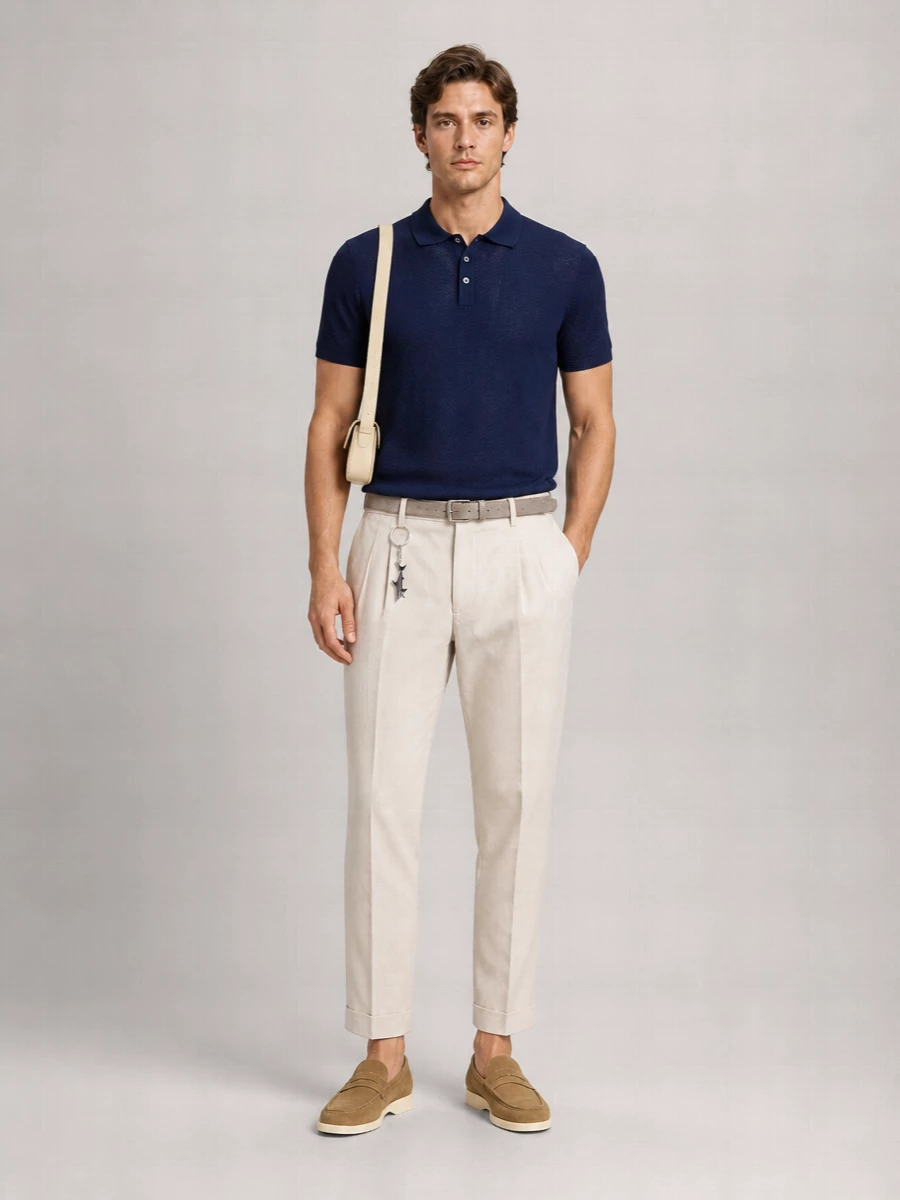 Paul & Shark Cropped Trousers