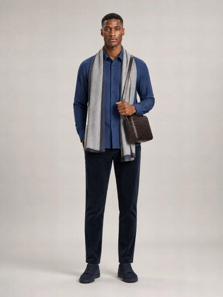 Brunello Cucinelli Cashmere Wool Scarf