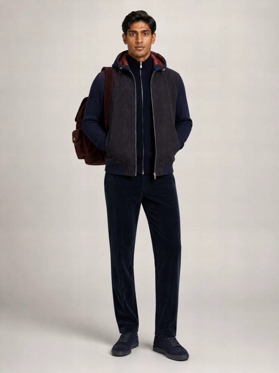 Brunello Cucinelli Wool Padded Coat
