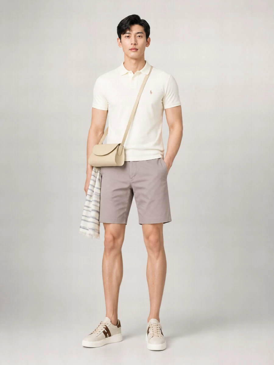 Polo Ralph Lauren Collared T-Shirt With Short Sleeves