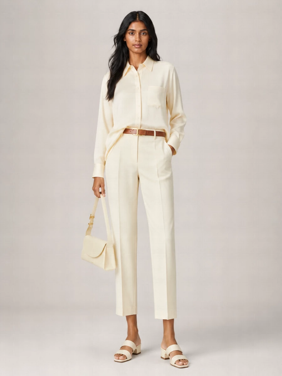 Fabiana Filippi Cotton Regular-Fit Straight Trousers