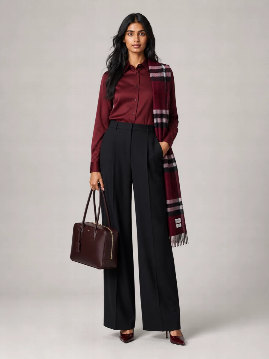 Saint Laurent Sac De Jour Lambskin Shoulder Bag
