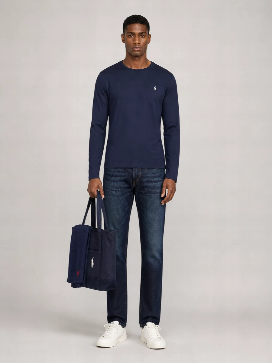 Tommy Hilfiger Leather Lace-Up Sneakers
