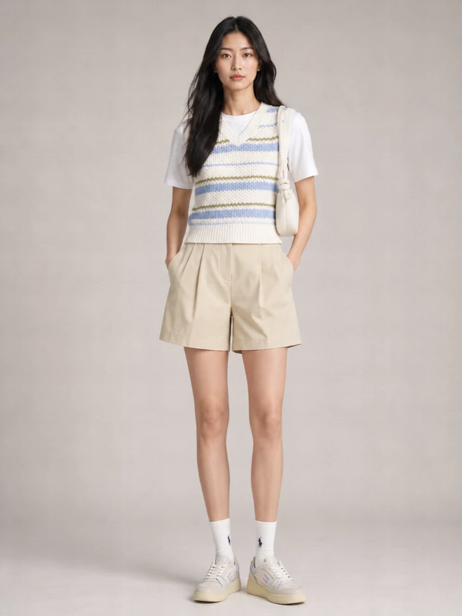 Tommy Hilfiger Leather Lace-Up Sneakers