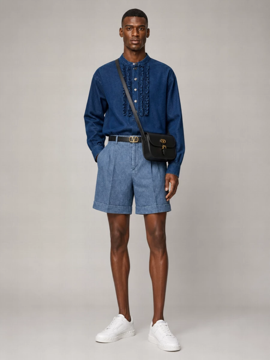 Valentino Garavani Denim Shirt