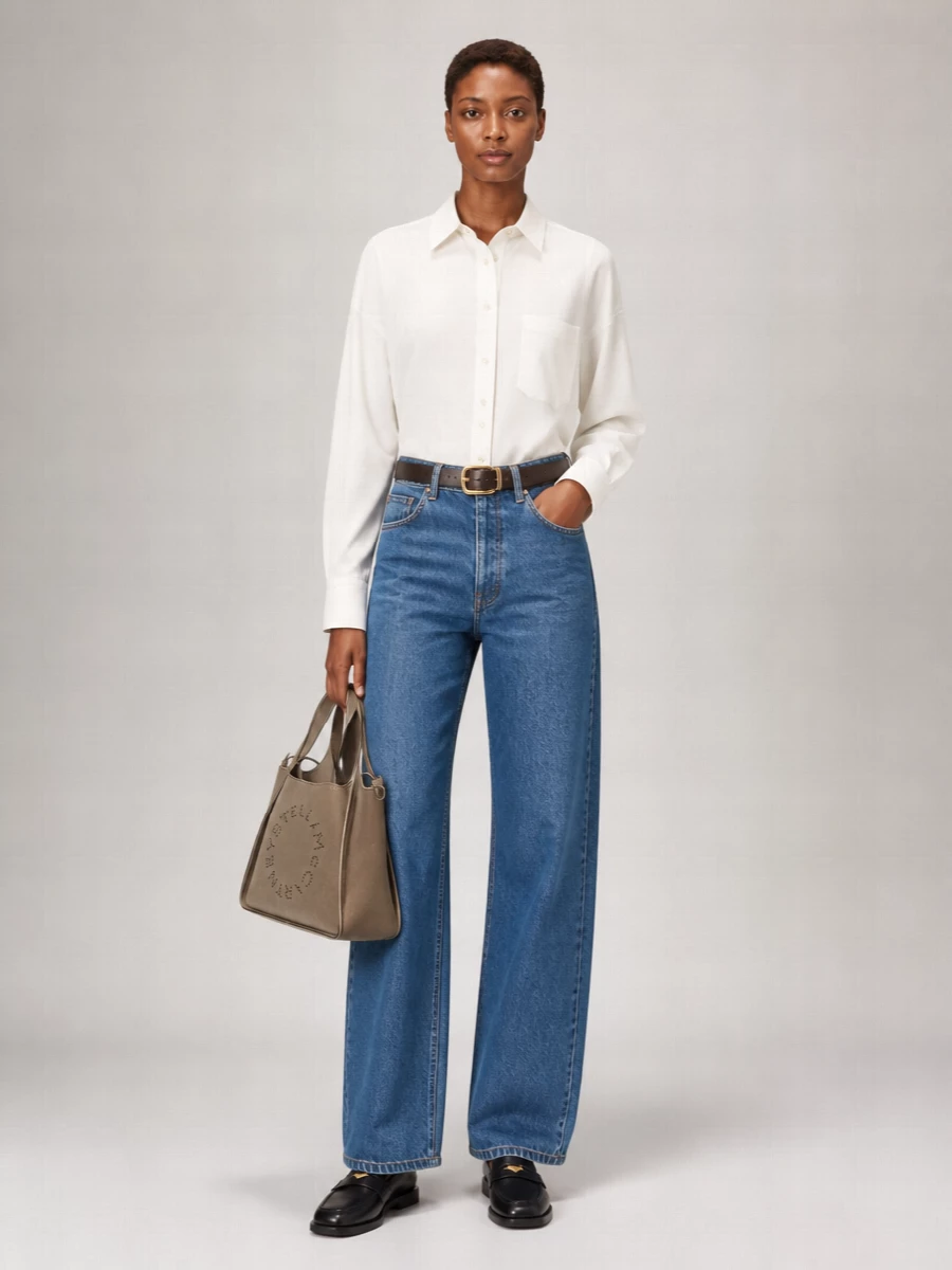 Stella Mccartney Stella Logo Medium Tote Bag
