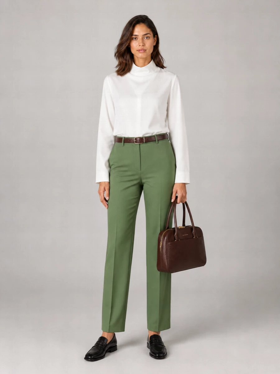 Marni wool straight-leg tailored trousers