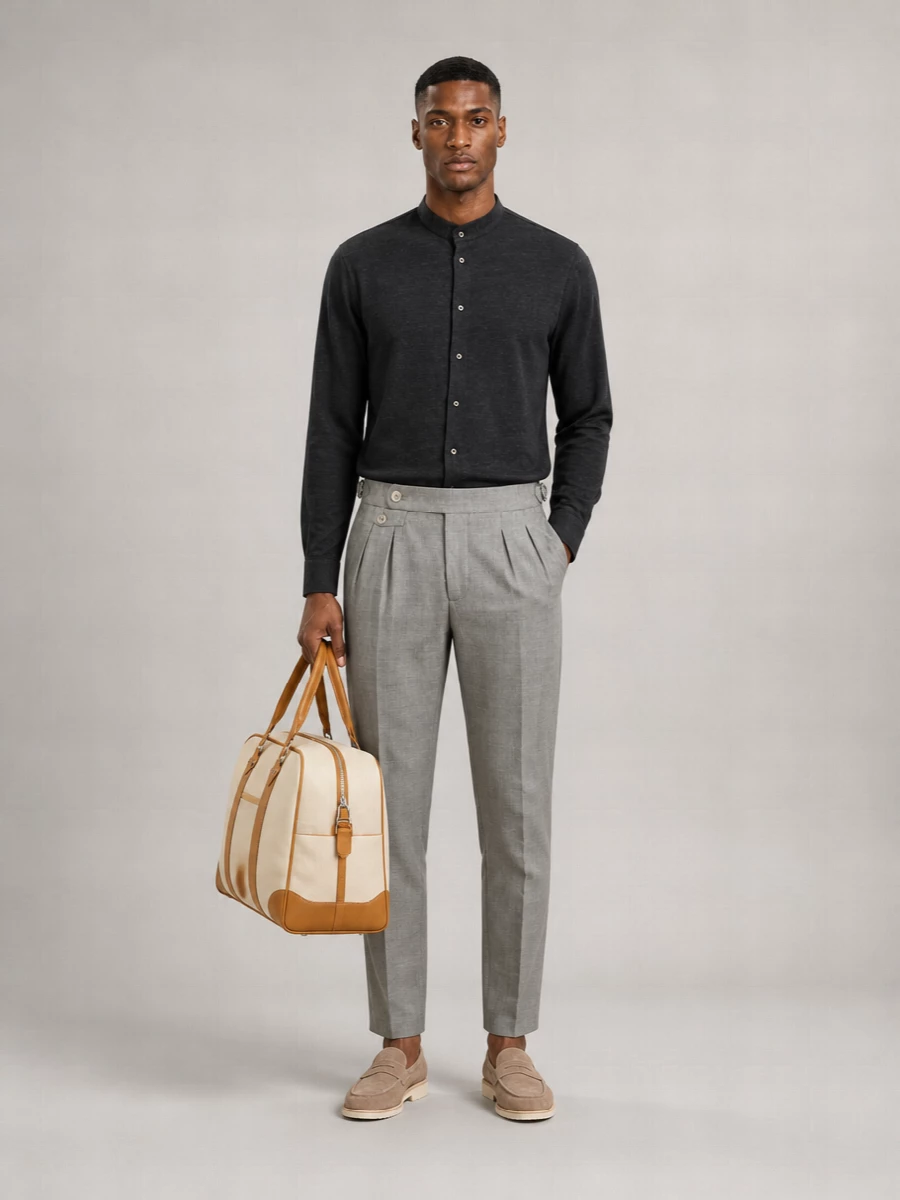 Brunello Cucinelli Leather Penny Loafers