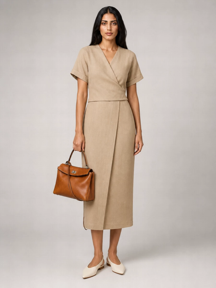Bottega Veneta Leather Slingback Ballerina Shoes