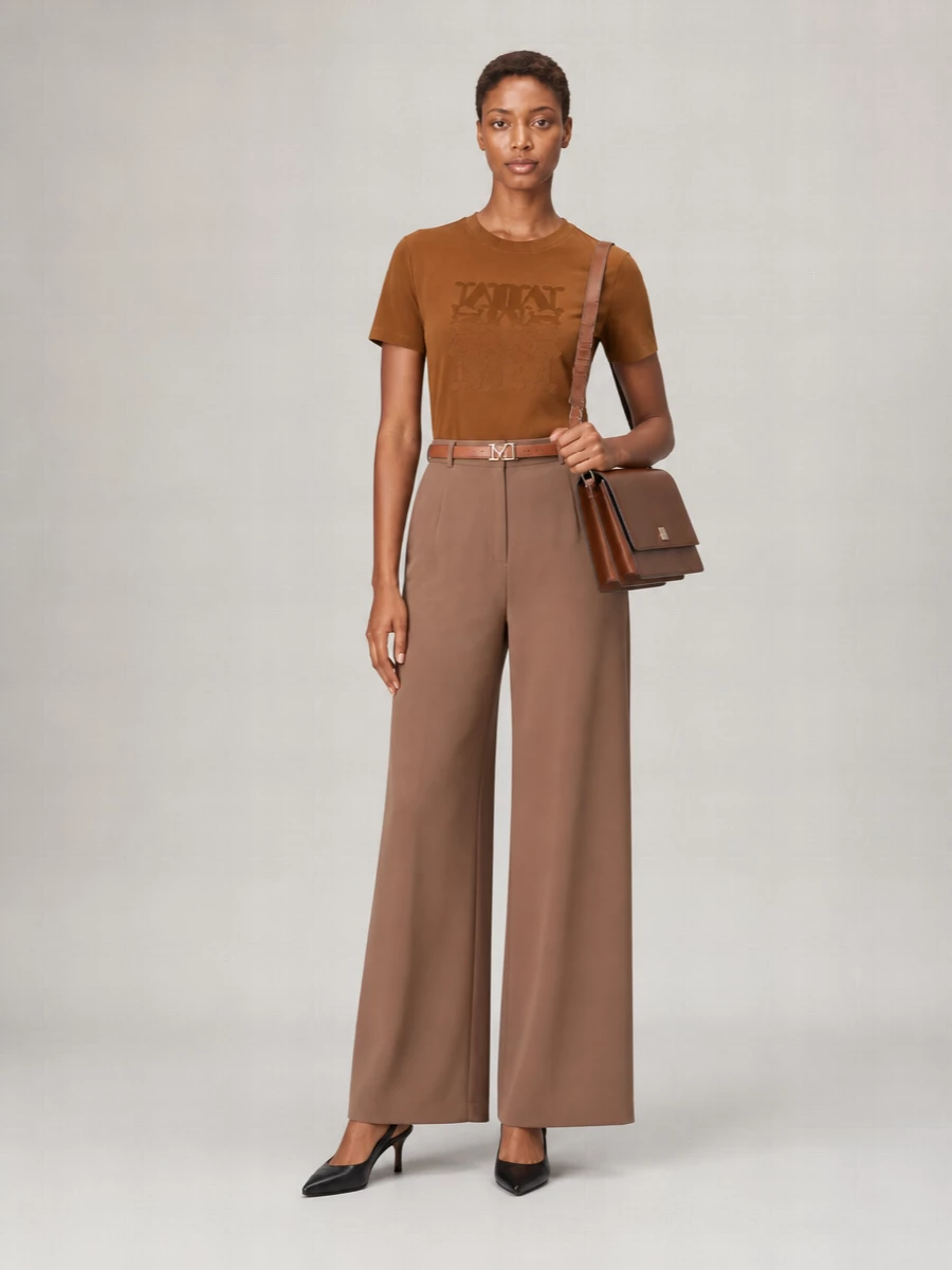Max Mara Leather Slim Belt