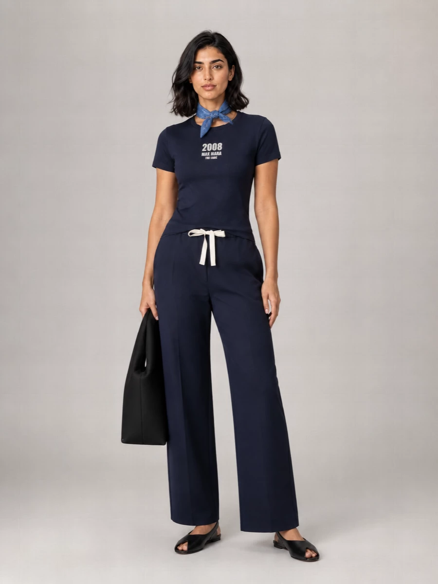 S Max Mara Cotton Quieto T-Shirt