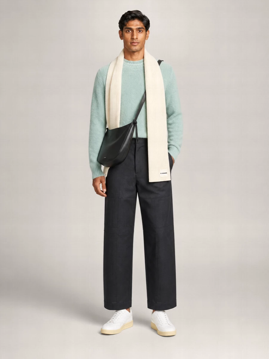 Jil Sander Alpaca Wool Crewneck Jumper