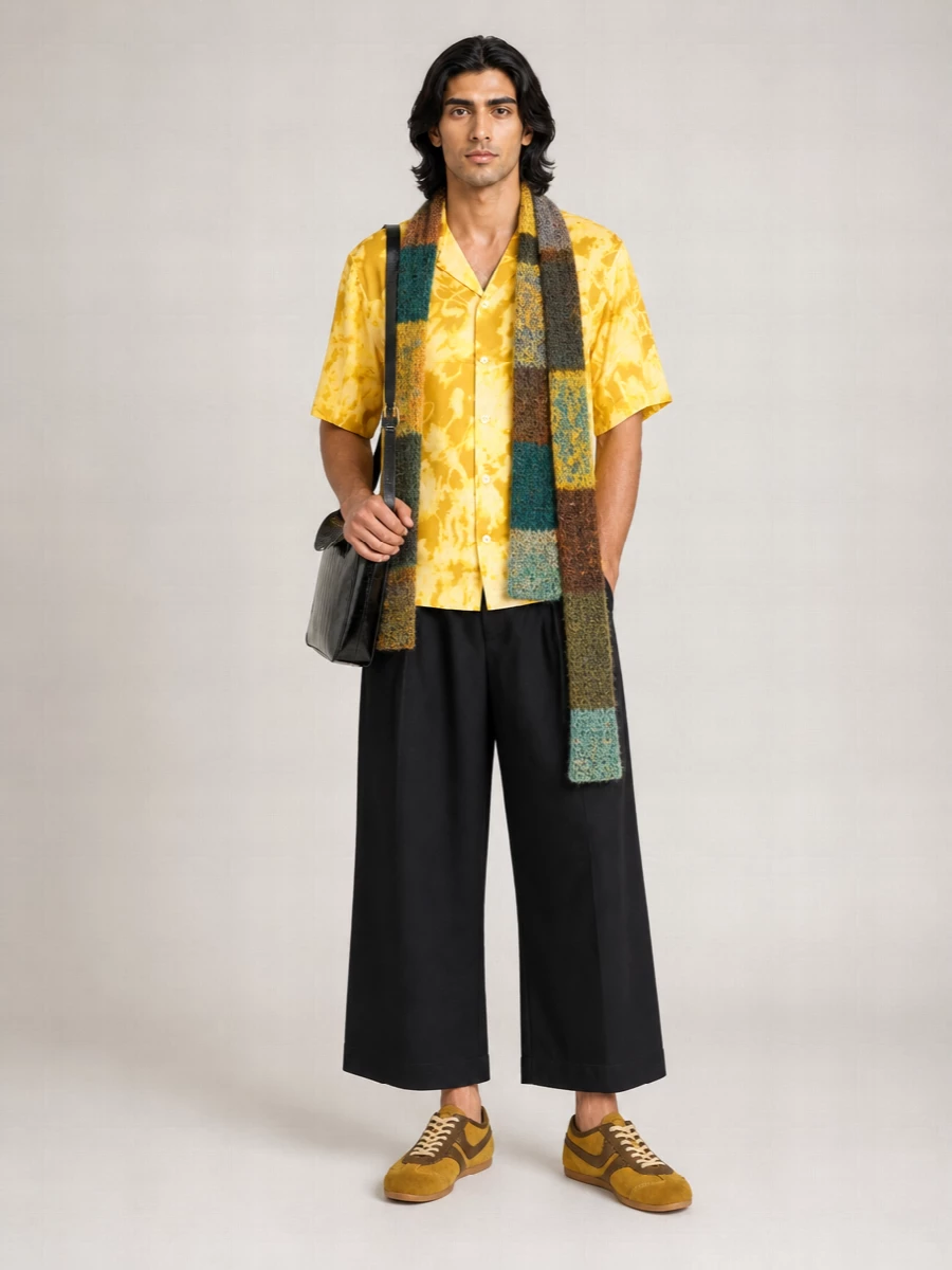 Dries Van Noten Wool Melbin Scarf