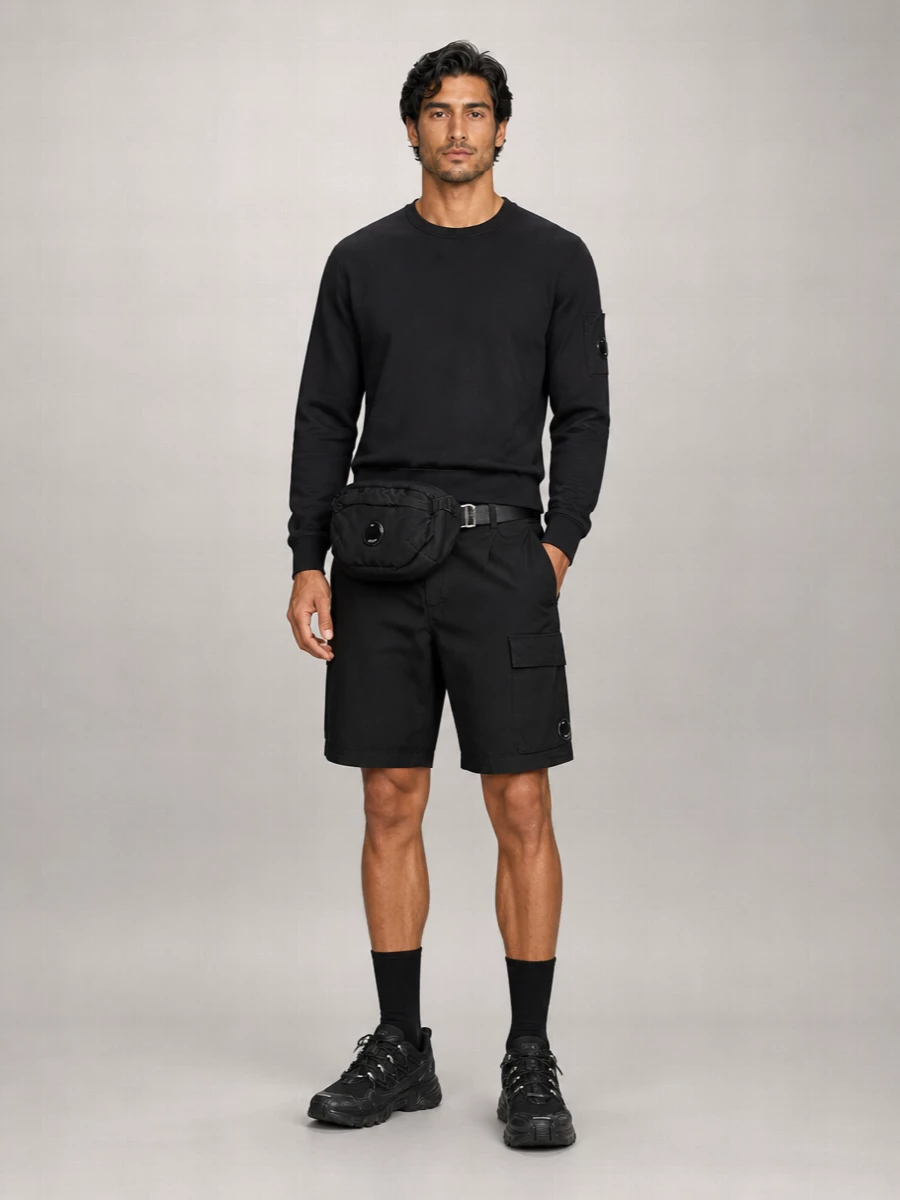 C.p. Company Cotton Cargo Shorts