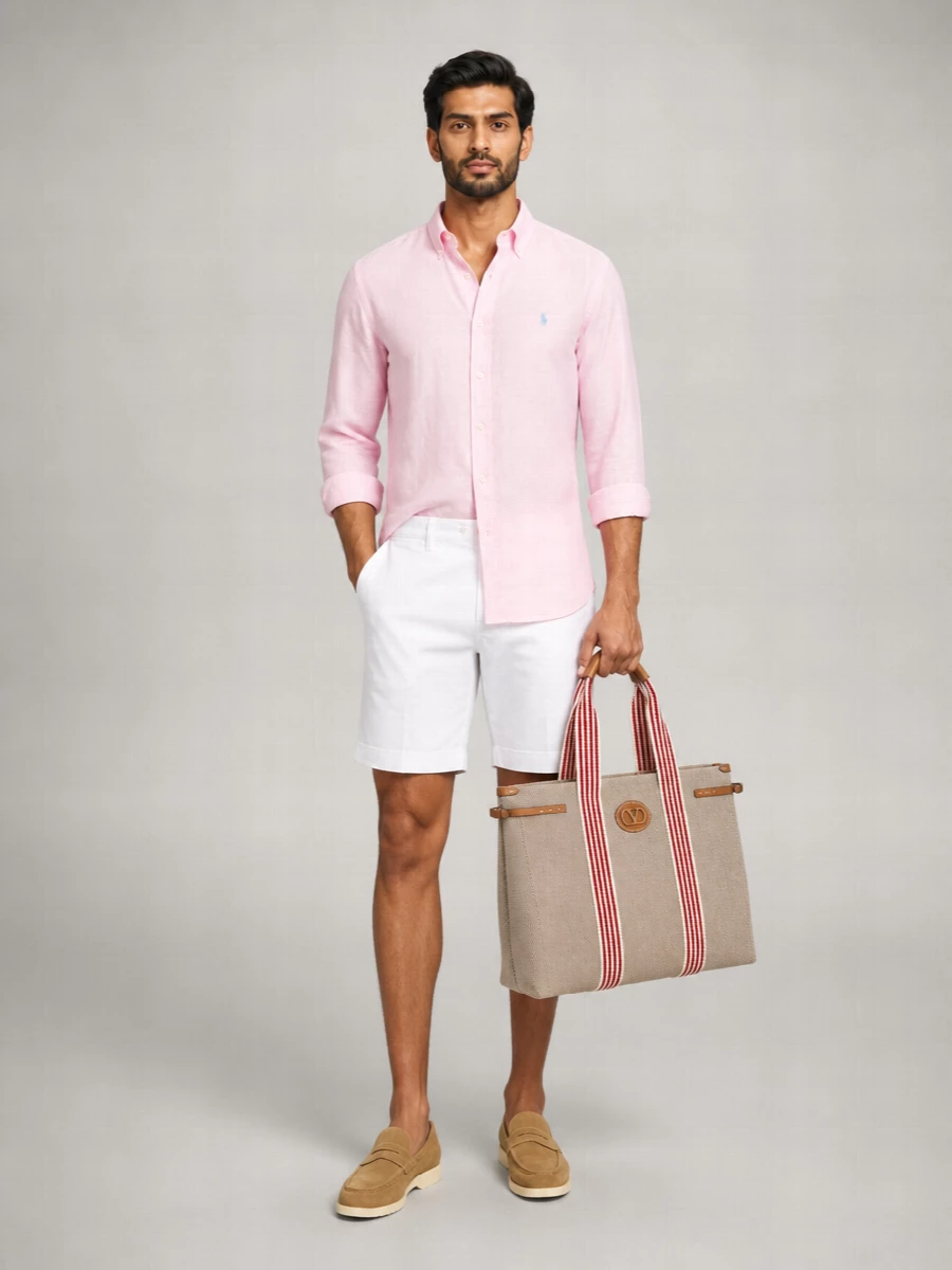 Ralph Lauren Linen Long-Sleeve Shirt