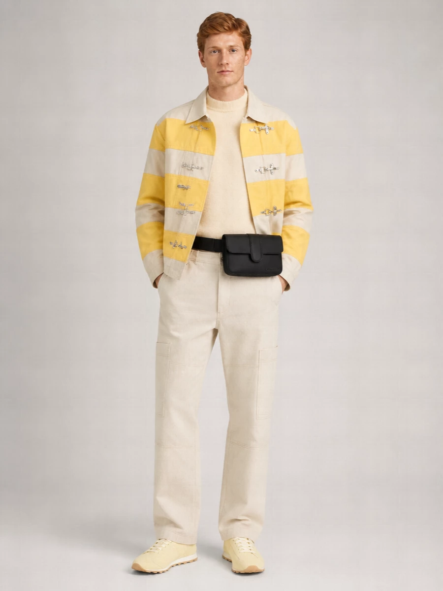 Jacquemus denim bomber jacket