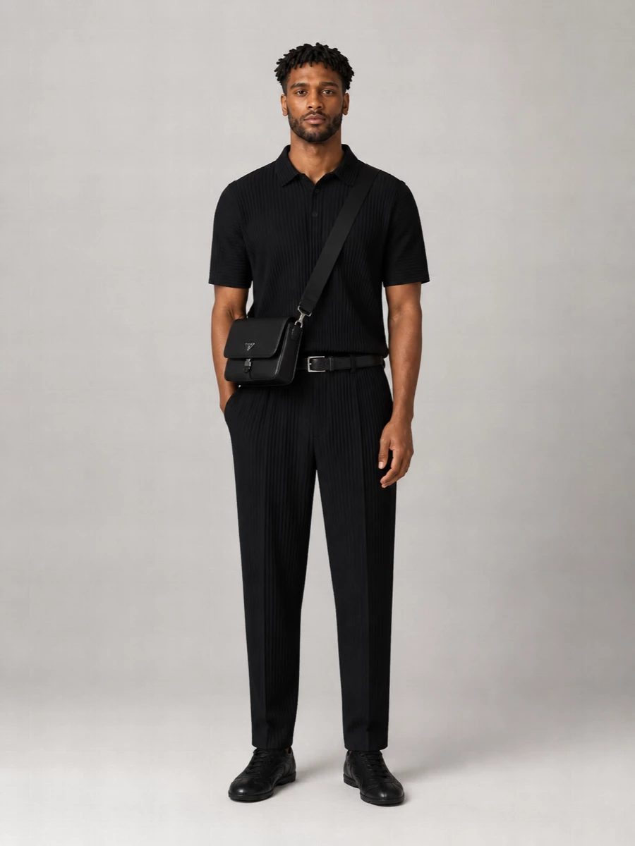Homme Plisse Issey Miyake Polo Shirt
