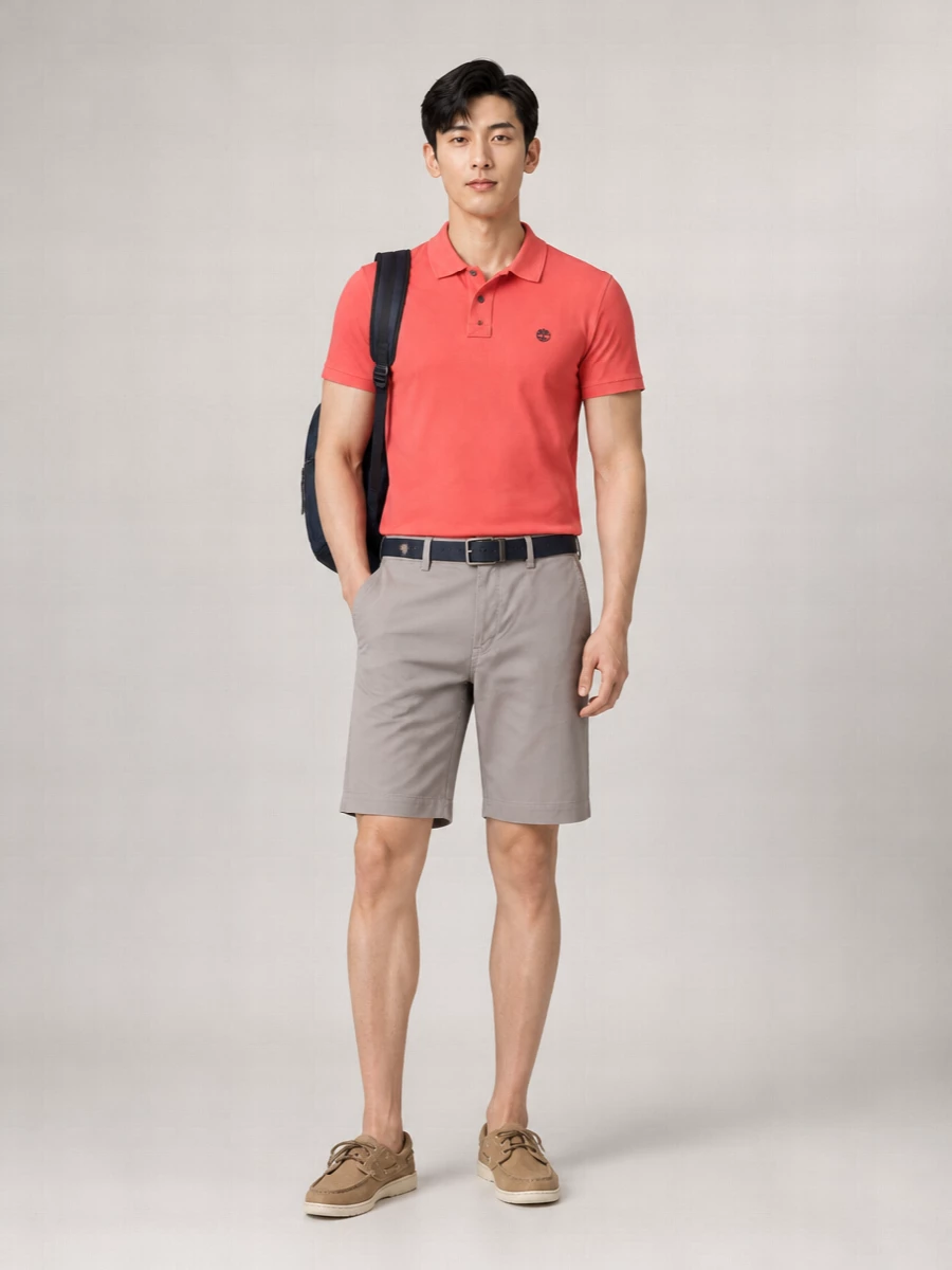 Timberland Organic Cotton Polo Shirt