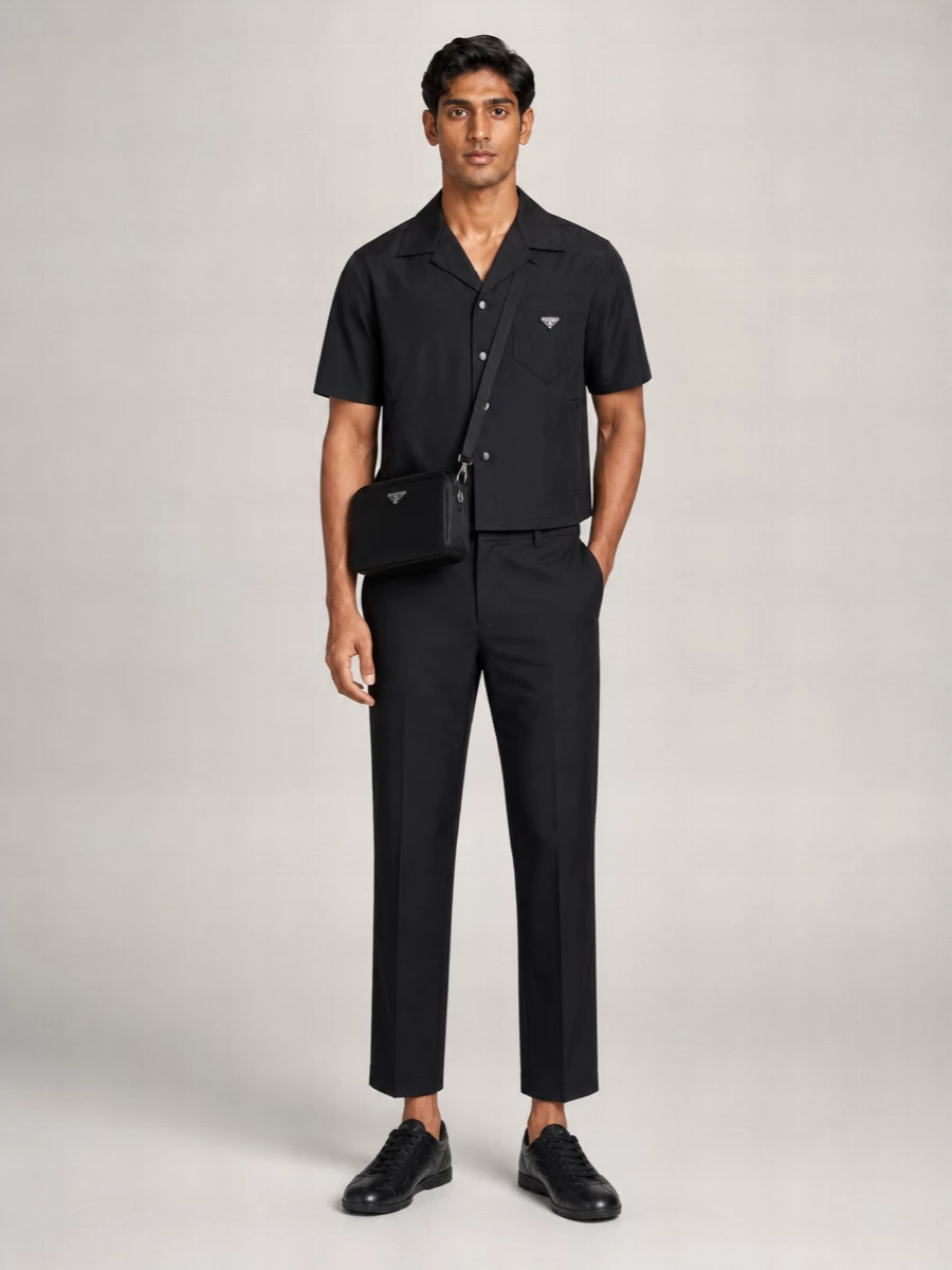 Prada Recycled Polyamide Full-Length Jacket