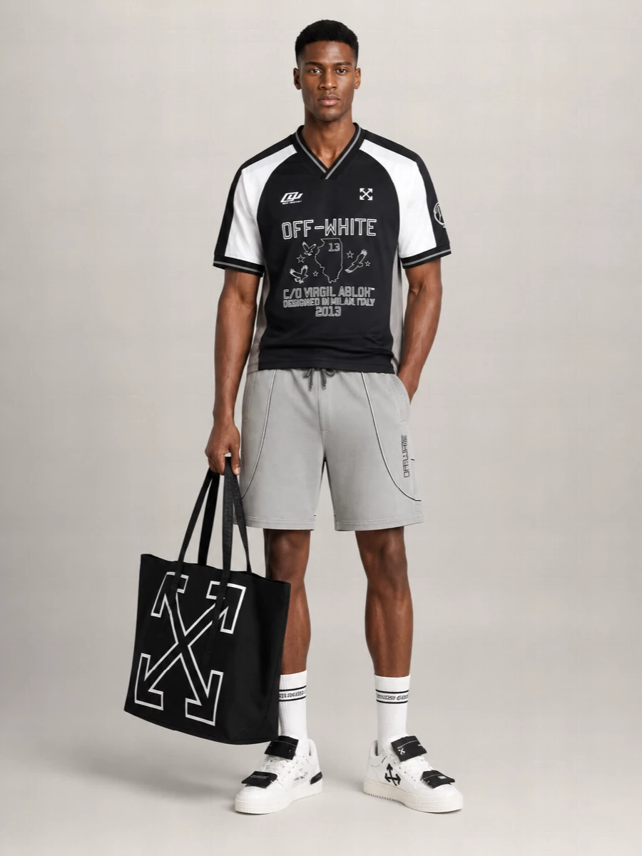 Off-White Short-Sleeve T-Shirt