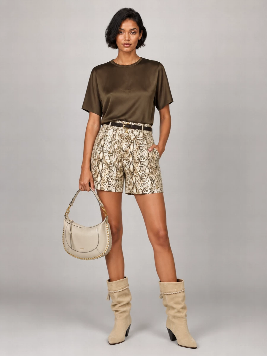 Isabel Marant Printed Bermuda Shorts